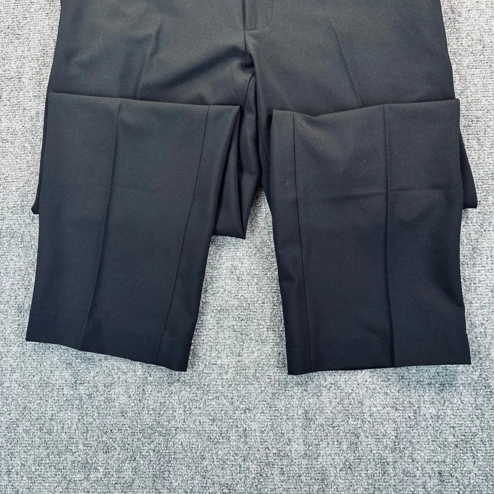 FootJoy FJ Men's 33x32 Performance Golf Pants Black Stretch Flat Front Everyday‎